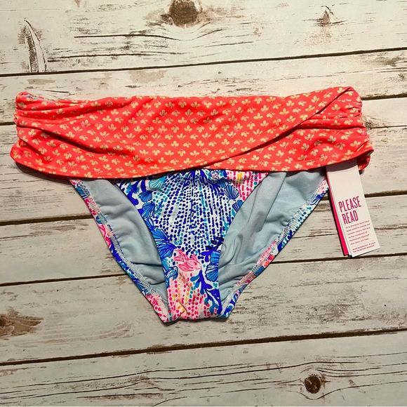 Lilly Pulitzer Other - NWT Lilly Pulitzer Lagoon Sarong Bikini Bottom 10